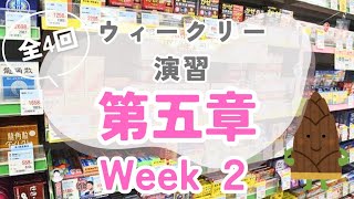 【第５章２回目】登録販売者試験対策ウィークリー演習