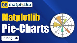 Matplotlib Pie-Charts | Drawing a Pie-Charts using Matplotlib [English] #8