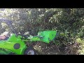 avant flail mower on avant 528 mini loader lantana demonstration