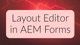 AEM Forms - Using the Layout Editor with the Emulator Tab