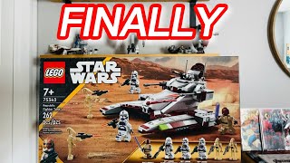 LEGO STAR WARS Republic Fighter Tank REVIEW #starwars #lego @MandRproductions