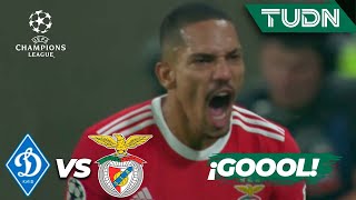 ¡A LA RED! ¡GRAN GOL! | Dynamo Kiev 0-1 Benfica | UEFA Champions League 2022 - PLAY OFFS | TUDN