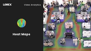 AI Security Video Analytics: Heat Maps