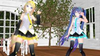 [mmd] ｴﾚｸﾄﾘｯｸ･ｽﾀｰ(Electric Star) [リン、ミクさん]