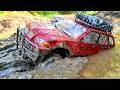 BMW X5 and Land Rover Defender - RC Trucks OFF Road MUD Adventures