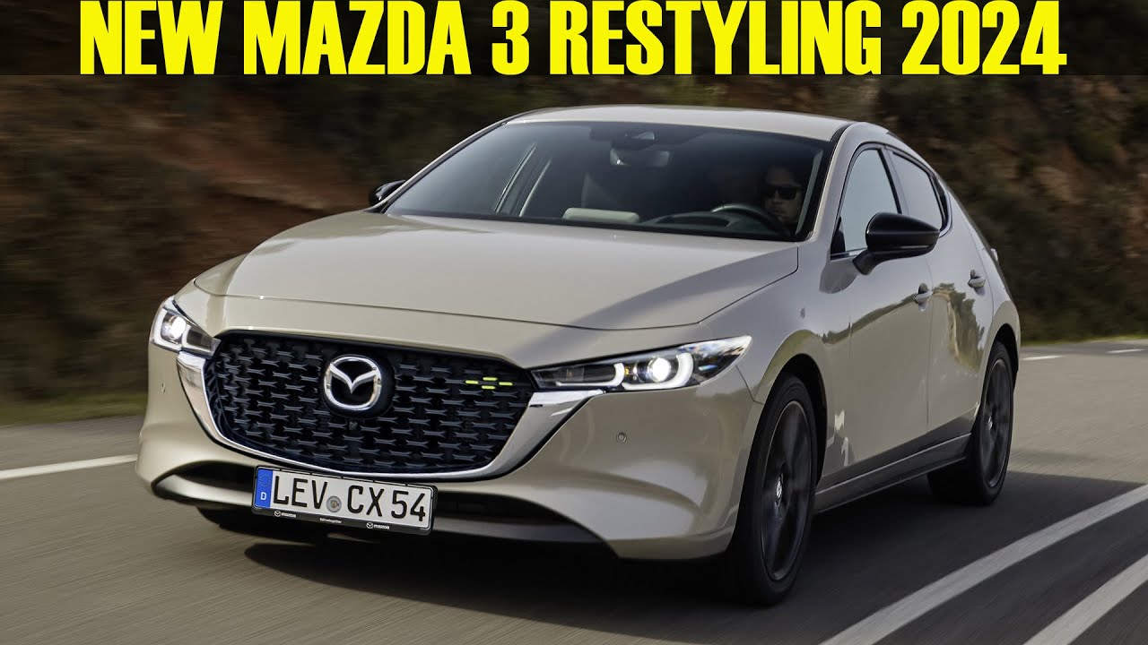 2024-2025 What Will Be He Like?! MAZDA 3 Restyling - First Look! - YouTube