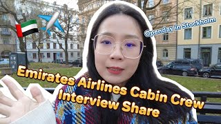 Reflection on an Unexpected Emirates Airlines Cabin Crew Interview | Emirates Open Day in Stockholm