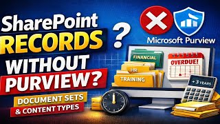SharePoint Records Management WITHOUT Purview: The Document Set Strategy That Actually Works