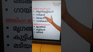 KPSC Malayalam Grammar | വചനം മലയാളം In One Minute !!