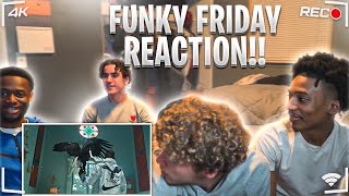 AMERICANS REACT TO UK RAPPER🇬🇧  DAVE - FUNKY FRIDAY! FT. FREDO