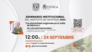 Seminario Institucional del Instituto de Geofísica 