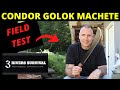 Condor Golok Machete Field Test: Was it worth it?