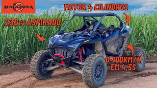 O UTV MAIS RÁPIDO DO MUNDO! 140KM/H NA TERRA! POLARIS RZR PRO R 230cv
