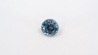 ブルージルコン  0.34ct ラウンド