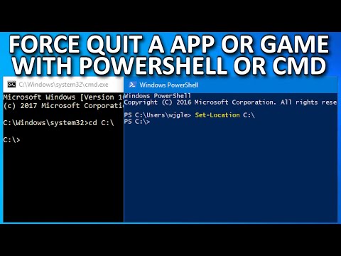 Force Quit an App or Game Using Command Prompt CMD or PowerShell on Windows 10 2020 Guide