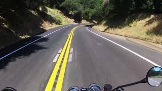 7/16 Z900RS Going Down South Grade Palomar Mountain Twisties