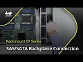 InWin Rackmount 07 Series SAS/SATA Backplane Connection