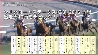 シルクロードステークス(Ｇ3) 2016 予想 出走馬11頭をチェック！