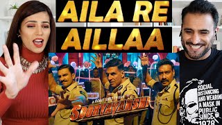 AILA RE AILLAA - SOORYAVANSHI SONG REACTION! | Akshay kumar, Ajay Devgn, Ranveer Singh, Katrina Kaif