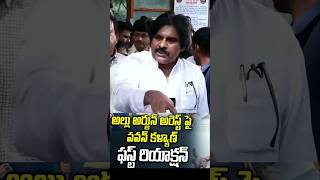 అల్లు అర్జున్ ఇష్యు చాలా చిన్న విషయం ,పవన్ కళ్యాణ్ ఫస్ట్ రియాక్షన్_Telugu People