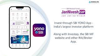 How to start JanNivesh SIP through SBI YONO App