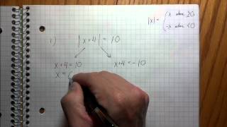 Solving Absolute Value Equations - Best Explanation