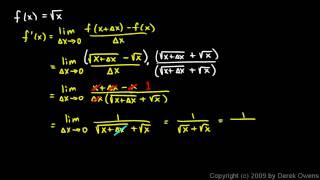 Calculus 3.03f - Derivative Example 6