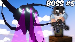 Defeating EVERY BOSS in Modded Minecraft  | 100 days Better Minecraft with gun m