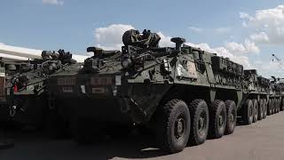 2nd Stryker Brigade Combat Team Equipment Arrives at Pyeongtaek Port