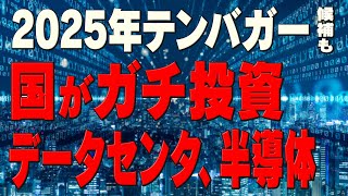 【テンバガー】2025年テンバガー候補も！半導体・データセンター株3選 AIメカテック/フジクラ/さくらインターネット