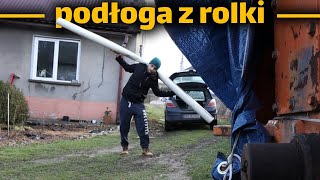 Remont podłogi w przedsionku - koniec uciążliwej posadzki - Remont cz151