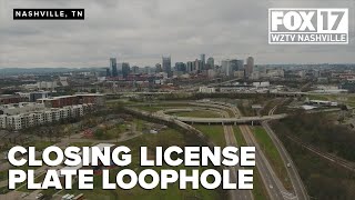 GOP Tenn. lawmakers move to close license plate without driver's license loophole