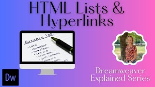 HTML Lists and Hyperlinks