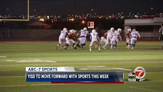 YISD superintendent decides to continue with high school football and other fall sports for ...