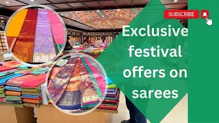 South India shopping mall festival offers|Designer ,ఫ్యాన్సీ చీరలు|Rajahmudry shopping|Exclusive|