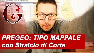 PREGEO 10 Tipo Mappale con Stralcio di Corte