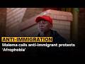 Malema calls anti-immigrant protests ‘Afrophobia’