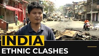 India inter-ethnic fighting: Days of violence in Manipur state