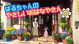 【3才からの絵本】🌸 ハルちゃんのやさしいおはなやさん 🌸 〜おはなの魔法でみんな笑顔に〜【読み聞かせ】