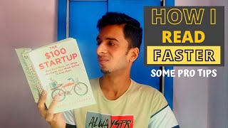How I READ faster | Can speed reading possible? | speed reading tips and tricks