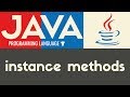 Object & Instance Methods | Java | Tutorial 30