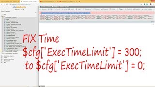 How to fix Script timeout passed, if you want to finish import, please resubmit the same file