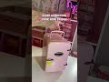 pink mini fridge asmrunboxing unboxinghaul pinktok asmrcommunity unboxwithme pinkaesthetic