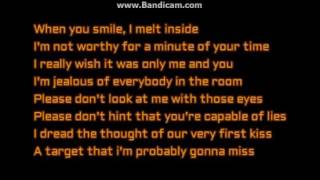 First Date by Blink - 182 (Lyrics) (Pitch Lowered)