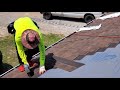 🔴increible trabajando en los techos de usa🇺🇸roofing