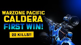22 Kills On The New map Caldera | Warzone Pacific Season 1 High Kill Gameplay