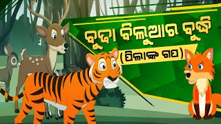 ବୁଢା ବିଲୁଆର ବୁଦ୍ଧି | ପିଲାଙ୍କ ଗପ | Budha Biluara Buddhi | Odia Moral Story