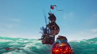 sinking salty running reaper 5's on sea of thieves