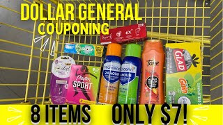 Dollar General Couponing $7 for 8 items! All Digital Coupons! Hygiene Haul