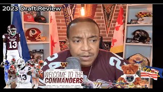 My Washington Commanders 2023 NFL Draft Review and Reactions